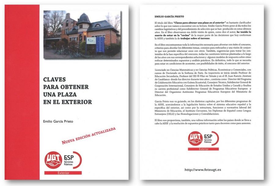 LIBRO -CLAVES PARA OBTENER PLAZA EN EL EXTERIOR