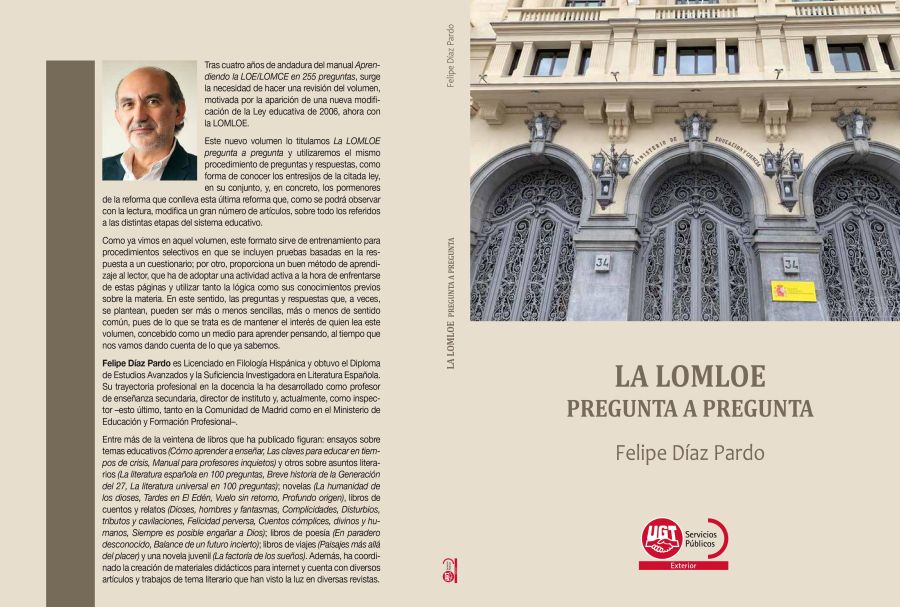 LIBRO: LA LOMLOE PREGUNTA A PREGUNTA (Felipe Díaz Pardo)