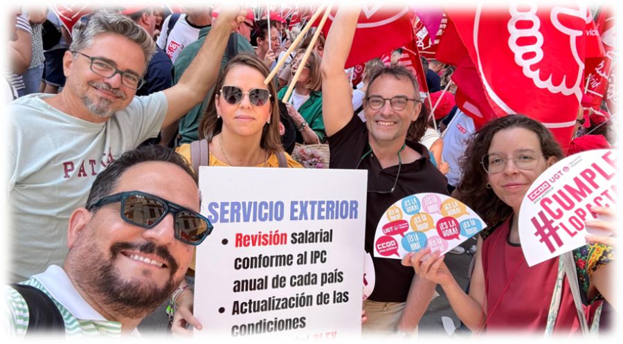 NOTA WEB: 2025/07/10 Frente a Hacienda, en defensa del PLEX: avances, denuncias y unidad de acción.